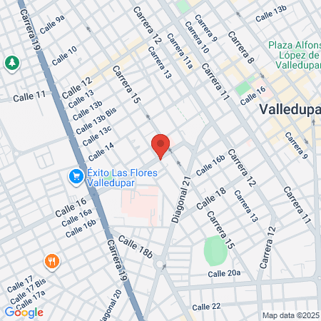 Dr Flavio Piñeres Sandino Oftalmólogo map