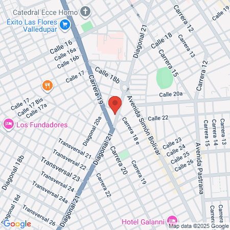 Dra Ana Margarita Uhía map