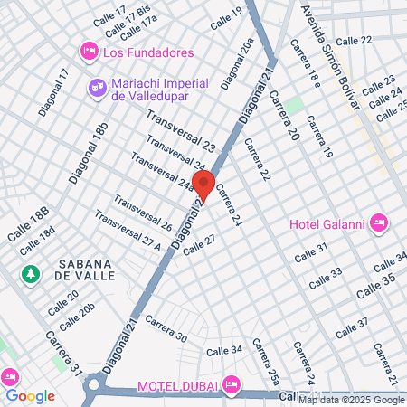 Barrio Alfonso López map