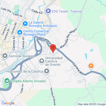 Azul Celeste Spa map