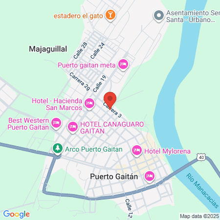 Balneario La Talanquera map