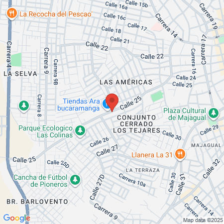 Germanagro San Pedro map