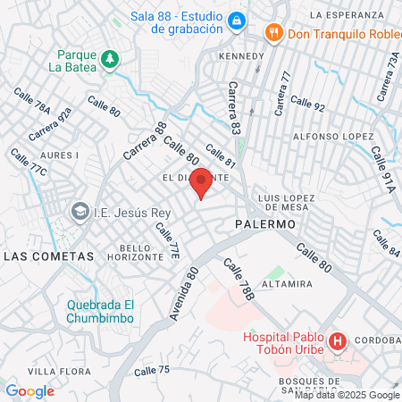 Peluquería Yamile map