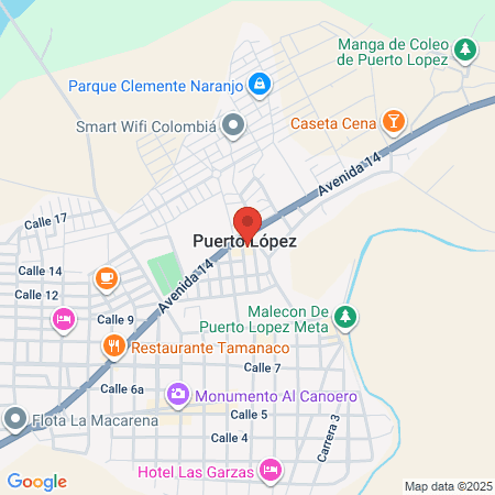 Peluquería Canina Huellitas Puerto López Meta map