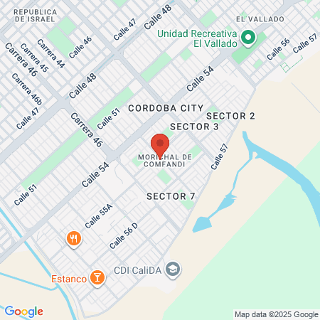 Peluquería Canina Que Guapos Cali map