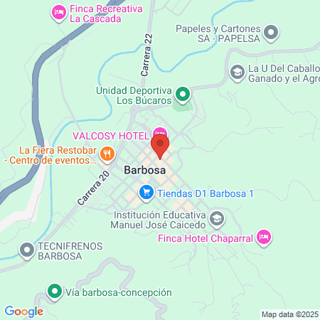 Andrés Barber Shop map