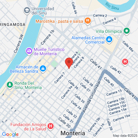 Fundacion Neurologica De Cordoba map