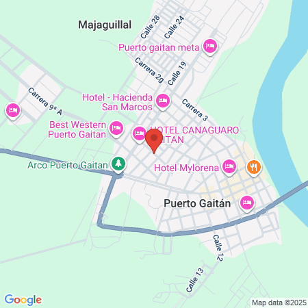 Cabaña El Profe map