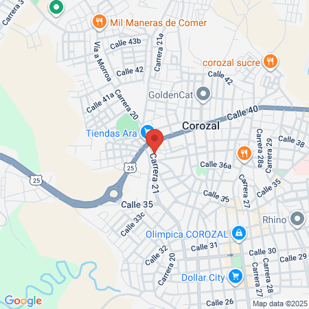 Barbershop José Daniel map