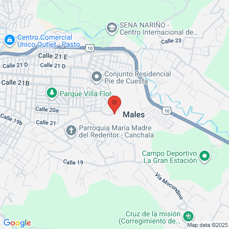 Odontólogos Colón map