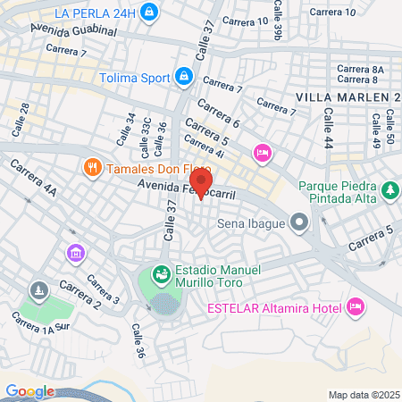 Dayana Guzman Estilista map