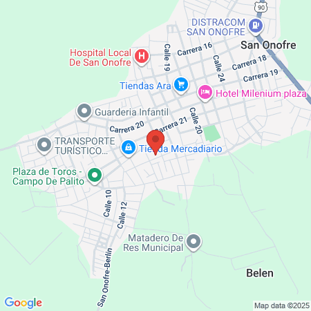 Casa De La Justicia map