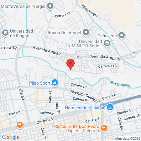 Dra Magda González Cirugía Maxilofacial Ibagué map