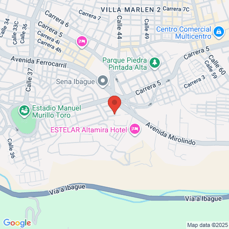 Dra Magda Morales map