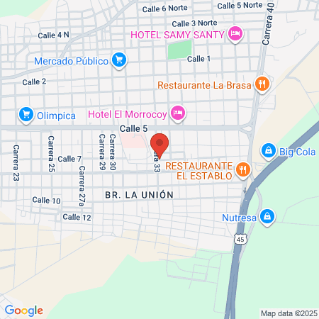 Dr Osvaldo Silva Gutierrez map