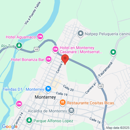 Centro Agropecuario Manare map