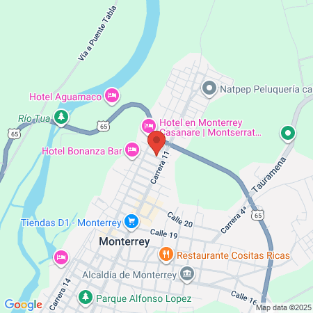 Nutriconcentrados Del Llano map