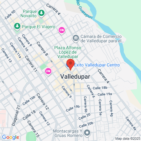 Sala De Belleza Destellos map