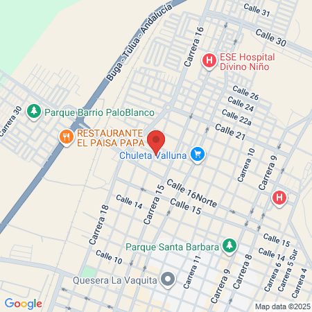 Veterinaria Y Agropecuaria Cebú map