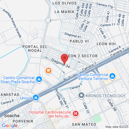 Nissi Spa Delivery map