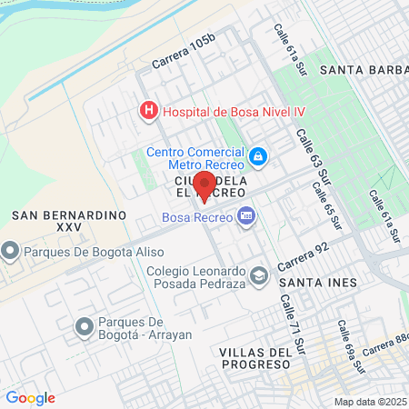 Natural Face Mask map