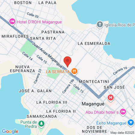 Gimnasio De Boxeo map