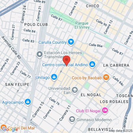 Planta Puente Aranda map