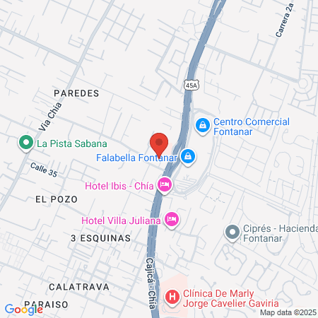 Dentivip Fontanar map