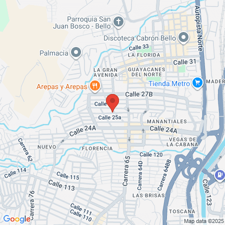 Clínica Veterinaria Guardián map