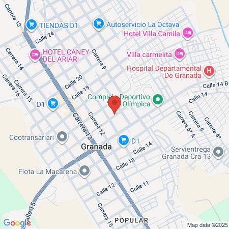 Barberia Andres Castaneda map