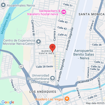 Belleza Infinita Centro De Estetica map