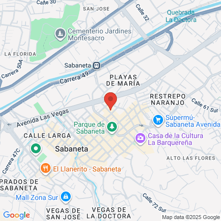 Dr Juan Esteban Botero Velásquez Cirujano General map