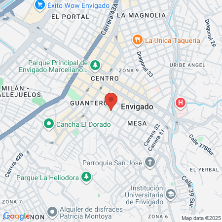 Ips Salud Y Mujer Sede Envigado map