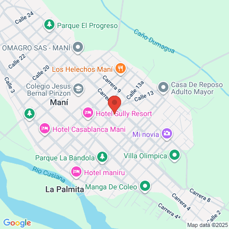 Hospital Coquimbo map
