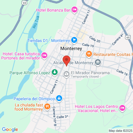 Centro De Salud Monterrey map