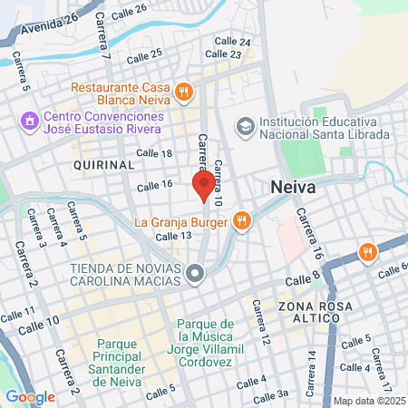 Clínica Veterinaria Corhuila map