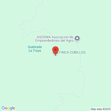 Finca Cubillos map