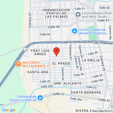 Hogar Geriátrico Luz De Vida map