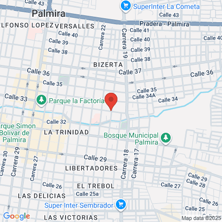 Vacunación Covid 19 Asistencia En Servicios De Salud Integrales Palmira map