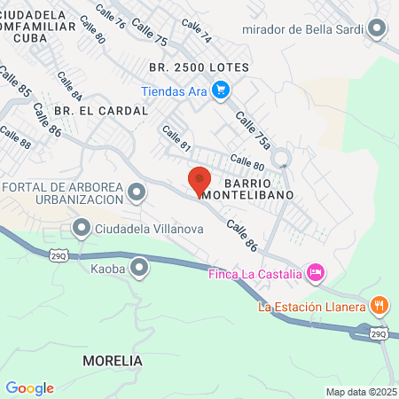 Club Veterinario Barbuchin map