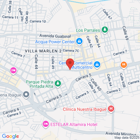 Dra Ana María Palacio C map