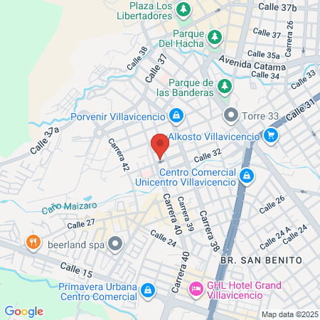 Veterinaria Caniche +Cotas map