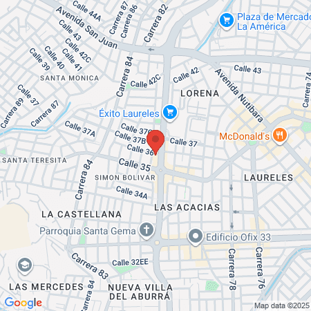 Finca Urbana Sede La 33 La Castellana map