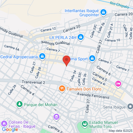 Clinica Asotrauma map