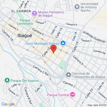 Cafi Esimed Ibague map