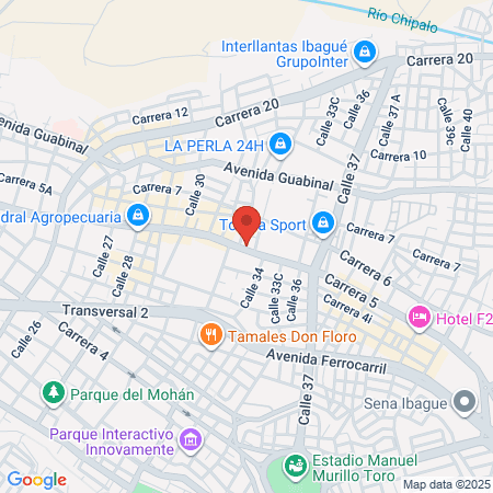 Oficina Famisanar Plan De Beneficios En Salud Ibagué map