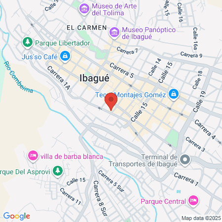 La Poco A Poco B And B map