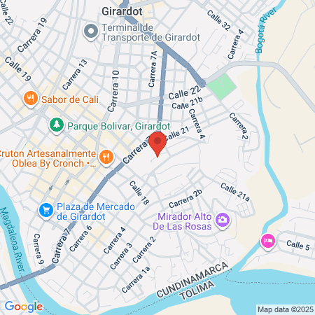 Dr German Alonso Palacios Ardila map