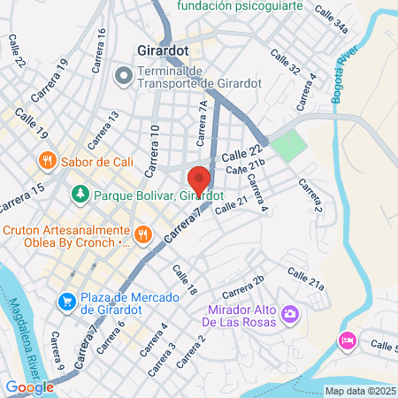 Ips Centro De Diagnostico Ocupacional Girardot map