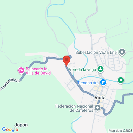 Dr Arnoldo Rozo V map